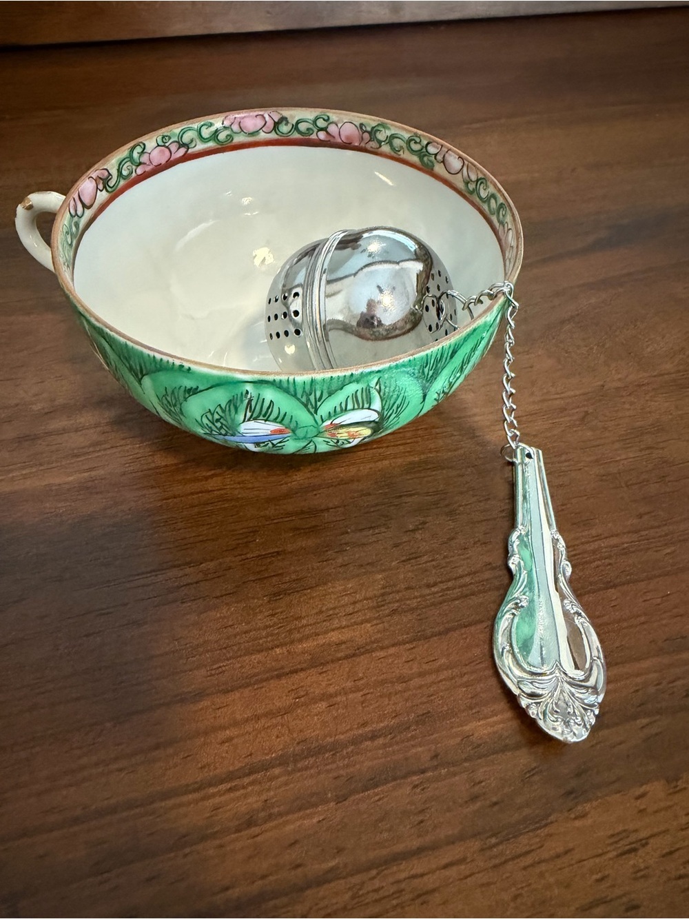 Upcycled Silverware Tea Infuser